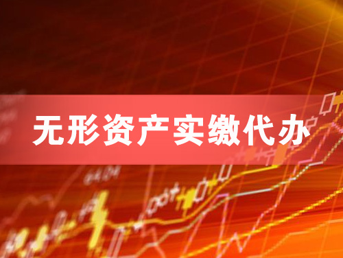 阜新无形资产实缴资本代办